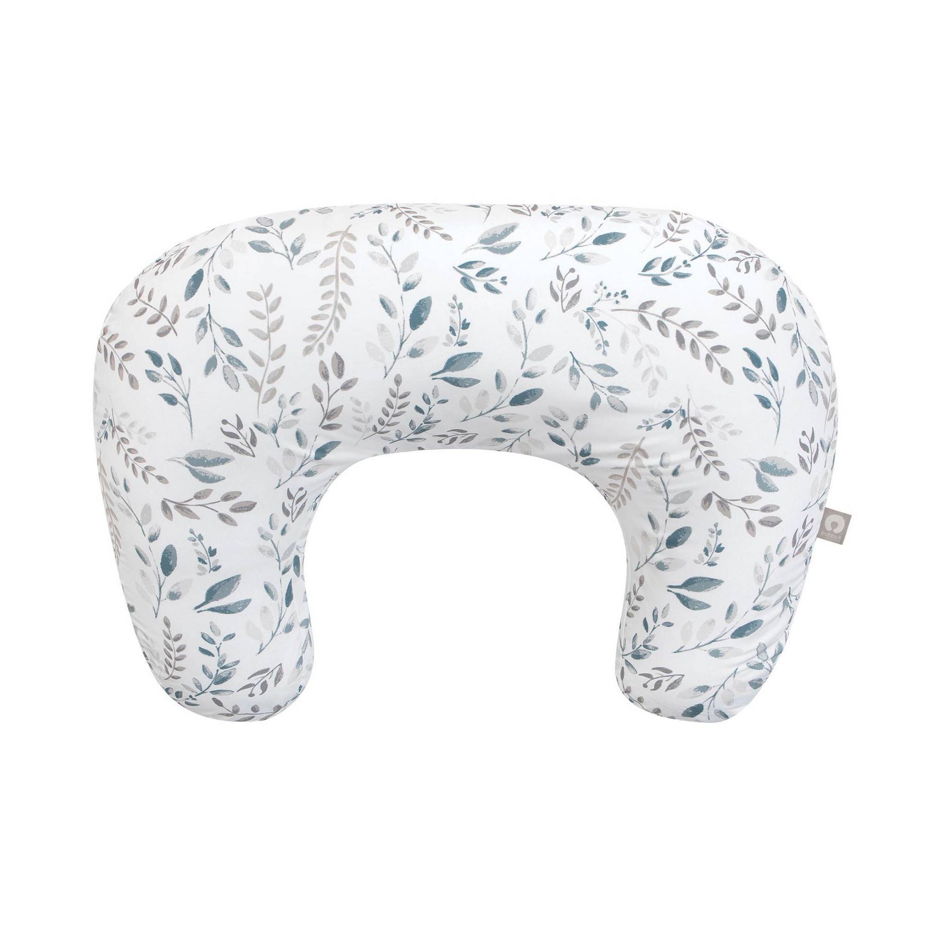 Boppy Nursing Pillow - Gray Beige Leaves