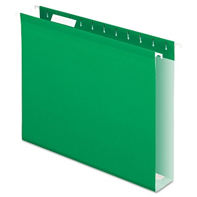 Reinforced 3 Extra Capacity Hanging Folders， Legal， Standard