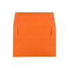 JAM Paper A6 Colored Invitation Envelopes 4.75 x 6.5 Orange Recycled 15905 - 2 of 4