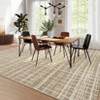 Plaid Machine Washable Rug with Rubber Backing Modern Non-Slip Carpet for Living Room, Bedroom, Dining Room, Office, Playroom, Nursery - 3 of 4