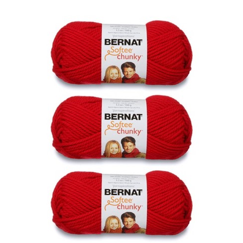 Bernat Softee Chunky Yarn-White, Multipack Of 6