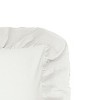 C&F Home Ruffled Euro Sham White - 2 of 2