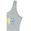 Ladies Care Bears Classic Bodysuit - Cheer Friend Funshine Good Luck Care Bears Racer Back Tank Top Bodysuit - 4 of 4