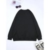 Womens Plus Size Pumpkin Printed Pullover Sweatshirt Long Sleeve Crew Neck - 2 of 4