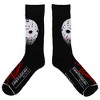 Warner Brothers Horror Movie Characters Men's 5-Pack Crew Socks - 4 of 4