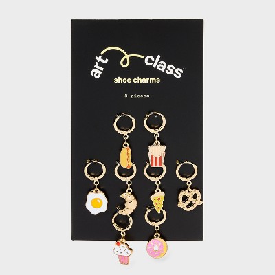 Girls' 8pk Food Shoe Charm Set - art class™