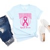 Simply Sage Market Women's Pink Ribbon Warrior Short Sleeve Graphic Tee - 3 of 3