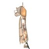 Kurt Adler 10 Light Capiz Angel Treetop with Trumpet - 2 of 4