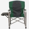 Kamp-Rite Portable Folding Director's Chair with Side Table & Cup Holder for Camping, Tailgating, and Sports, 350 LB Capacity - 2 of 4