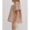 Women's Floral Embroidered Top - entro - 2 of 4