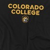 Men's Colorado College Official Stacked T-Shirt - 2 of 4