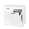 VYNXARIA Laundry Cabinet ,with 2 Removable Liner Bags - 3 of 4