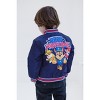 Paw Patrol Varsity Zip Up Bomber Jacket Little Kid - image 4 of 4