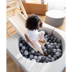 Coco Village - Montessori 2-in-1 Grip Climber Board & Slide - 1 of 4