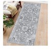 Washable Living Room Area Rug Vintage Print Non-Slip Runner Vintage Indoor Large Carpet For Bedroom Dining Room Office - 4 of 4