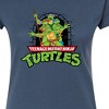 Women's - Teenage Mutant Ninja Turtles - Logo Character Group Fitted Graphic T-Shirt - 2 of 3