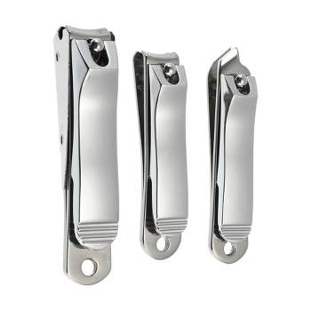 Nail clippers German large splash-proof stainless steel opening nail single  set portable gray, Beauty & Personal Care, Hands & Nails on Carousell