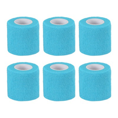 Unique Bargains Self-Adhesive Elastic Breathable Athletic Tapes 6 Rolls