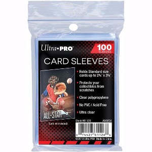 ultra pro card sleeves target Amazon.com: Ultra Pro 100 Pcs Soft Card Sleeves, 2 5/8 x 3 5/8-Inches Pack  of 1 (Package may vary) : Toys & Games main image 0