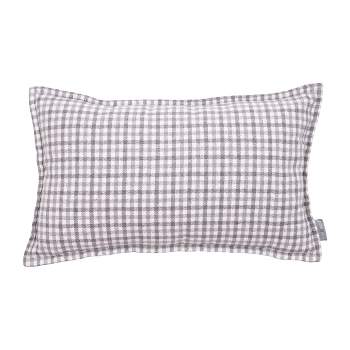 Brenner Plaid Reversible Faux Shearling Throw Pillow - Evergrace