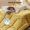 Bedsure Comforter Duvet Insert - Quilted Comforters Queen Size, All Season Duvet, Down Alternative Bedding, with 8 Tabs, Gifts for Women/Men, White,Qu - 3 of 4