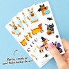 Big Dot of Happiness Halloween Pets - Cats and Dogs Party Favor - Birthday Goodie Bag Filler - Halloween Party Temporary Tattoos - Set of 12 - 3 of 4