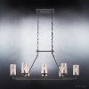 Urban Ambiance Luxury Rustic Chandelier,  17-1/2" x 38",  Charcoal Finish, UHP2894 - 4 of 4