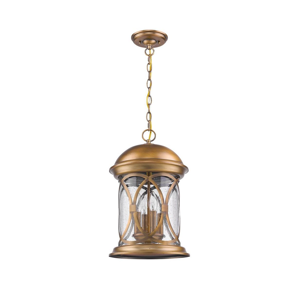 Acclaim Lighting Lincoln 4 - Light Pendant in  Antique Brass