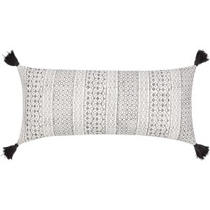 Mark & Day Itter Global Black Throw Pillow - 1 of 4