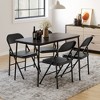 Nasitip Portable Folding Chair ,Metal Folding Chairs, Suitable for Dining Room, Living Room, Office, Camping - 2 of 4