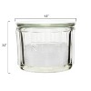 Storied Home Round Pressed Glass Salt Cellar - 2 of 4