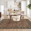 Floral Kitchen Rug – Washable, Non-Slip, Low Pile, Distressed Print Runner for Hallway, Bathroom, Laundry - 4 of 4