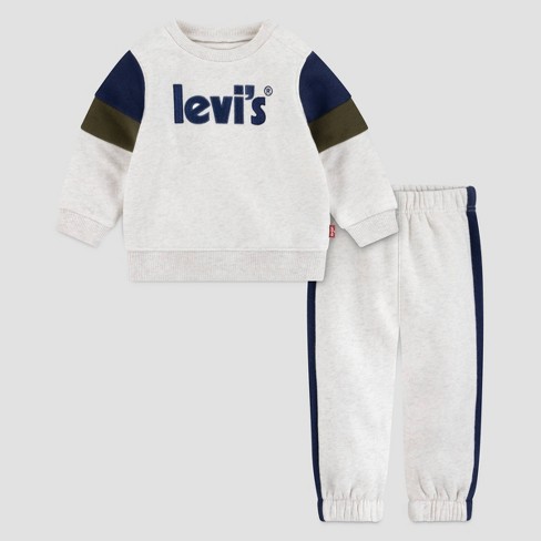 Levi's® Toddler Boys' Sweatsuit Set : Target