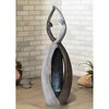 Dancing Couple 57" High Large Modern Indoor Outdoor Decor Faux Stone Floor Fountain with Light LED Waterfall Outside Garden Patio - 2 of 4