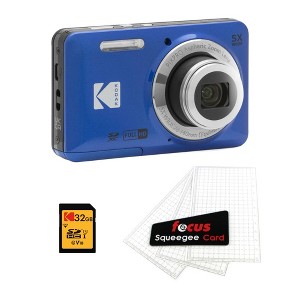 Kodak 32GB Class 10 UHS-I U1 SDHC Memory Card with 32GB Card and Digital Camera LCD Screen Protectors bundle - 1 of 3