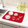 REGALWOVEN Dish Drying Mat, Absorbent Microfiber Kitchen Mat for Kitchen Counter, Dishes, Utensils, Pots and Pans - 2 of 4