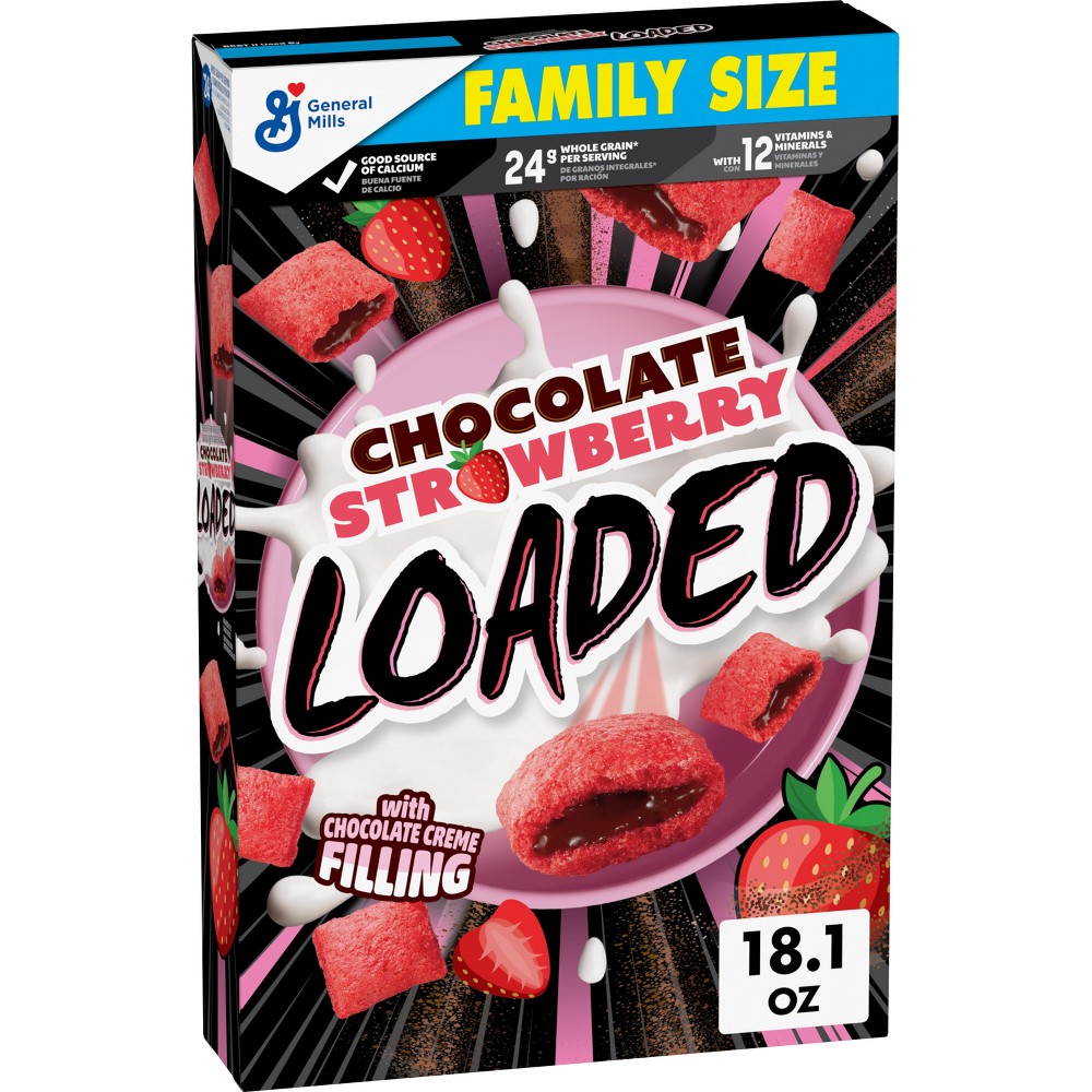 General Mills Chocolate Strawberry Loaded Cereal - 18.1oz