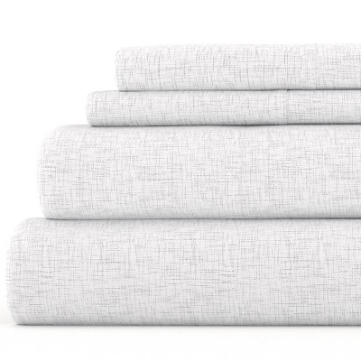 Stripes & Dots Patterns 4PC Sheet Set - Extra Soft, Easy Care - Becky Cameron