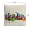 Michael Tompsett 16 x 16 Decorative Throw Pillow by Trademark Fine Art - 4 of 4