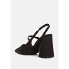 Nougat Flared Heel Party Sandals Women - 3 of 4