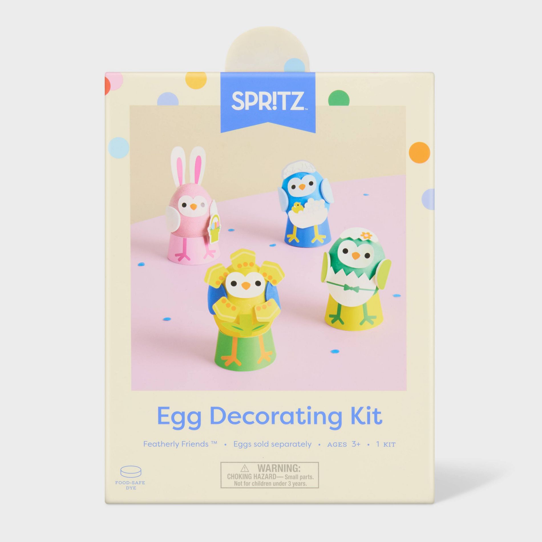 Easter Egg Featherly Friends™ Paper Decorating Kit - Spritz™