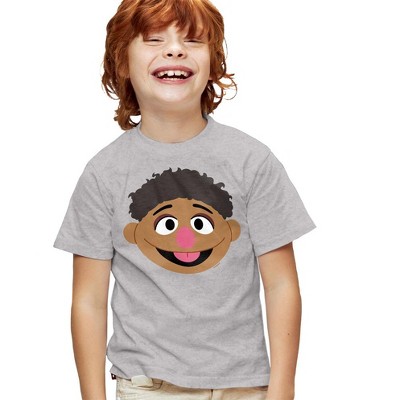 Boys' Short Sleeve Sesame Street Tamir Face T-Shirt
