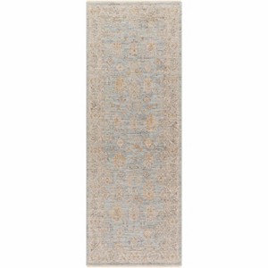 Hauteloom Coby Deep Teal Avant Garde Area Rug - 1 of 4