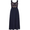 CITY CHIC | Women's Plus Size Sweet Evie Maxi Dress - navy - 14W - 4 of 4