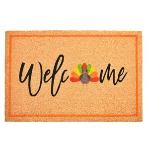 Calloway Mills Turkey Welcome Doormat (Multi 24 In. x 36 In. x 0.60 In.) - 1 of 4