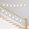 Big Dot of Happiness Spooky Ghost - Halloween Party DIY Decorations - Clothespin Garland Banner - 44 Pieces - 2 of 4