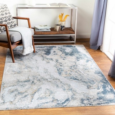 Hauteloom Maddington Gray Marble Rug