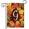Briarwood Lane Fall Garden Flag 12x18 For Outdoor Fall Leaves Monogram Letter G For Fall Garden Flag Flags For Outside - 2 of 4