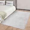 Area Rugs for Bedroom Fluffy Fuzzy Shag Faux Fur Plush Soft Shaggy Easy Care Mats Indoor Floor Soft Carpet for Living Room Decor - 2 of 4
