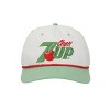 7UP Cherry 7UP Logo White & Green Retro Grandpa Rope Hat - 2 of 4
